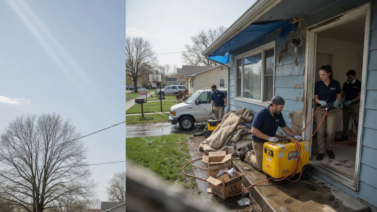Basement Flood Cleanup in Fulton, IL near me